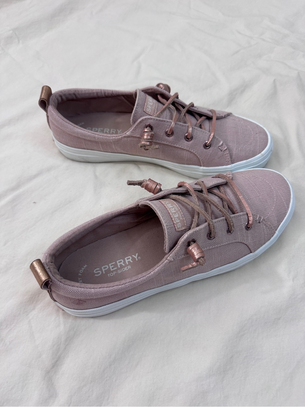 Rose Gold Sneakers - Picture 3 of 6